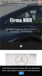 Mobile Screenshot of kbr-fahrzeugaufbereitung.de