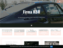 Tablet Screenshot of kbr-fahrzeugaufbereitung.de